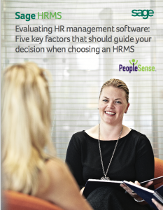 Evaluating HR Management Software White Paper