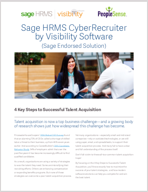 4 Key Steps to Successful Talent Acquisition White Paper